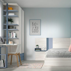 Dormitorio Juvenil F-303-Muebles Caneiro - Tienda online de muebles y decoración